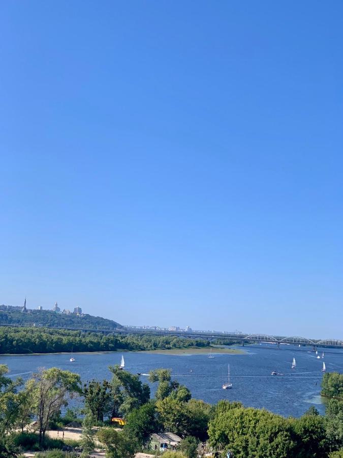 4 Rooms Apartment With A View Of The Dnieper River Kiev Extérieur photo
